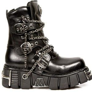 Newrock NR M.1011 S1 Goth Boots with Zipper